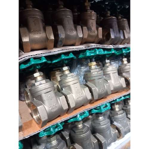 شیر فلکه دنده ای برنجی 1 اینچ SANWA